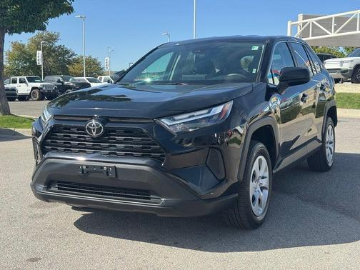 Midnight Black Metallic 2025 Toyota RAV4 LE