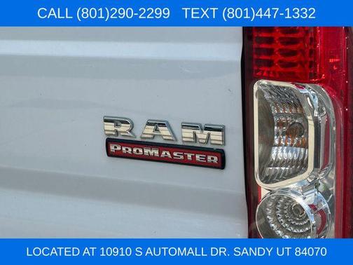 Bright White Clearcoat 2019 RAM ProMaster 1500 Base