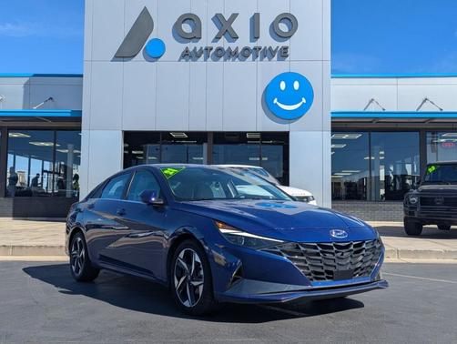 Intense Blue 2021 Hyundai ELANTRA Limited