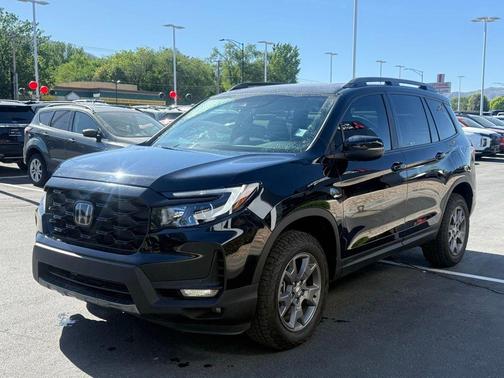Black 2024 Honda Passport TrailSport