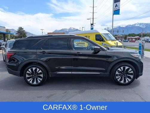 Black Metallic 2026 Ford Explorer Platinum