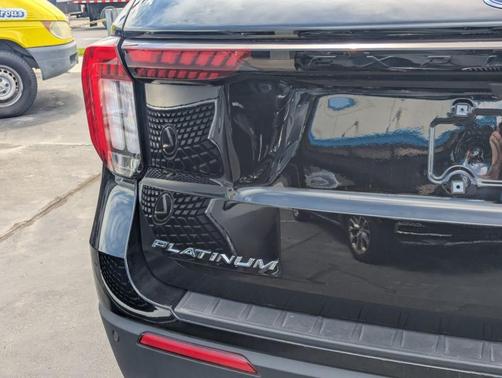Black Metallic 2026 Ford Explorer Platinum