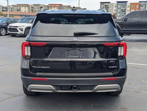 Black Metallic 2026 Ford Explorer Platinum