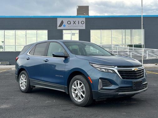 Lakeshore Blue Metallic 2024 Chevrolet Equinox LT
