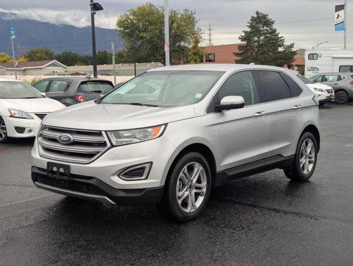 Ingot Silver 2017 Ford Edge Titanium