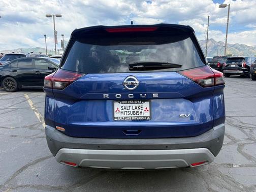 Caspian Blue Metallic 2021 Nissan Rogue SV