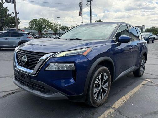 Caspian Blue Metallic 2021 Nissan Rogue SV