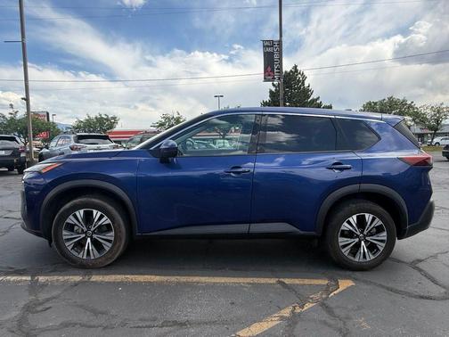 Caspian Blue Metallic 2021 Nissan Rogue SV