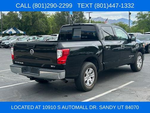 Magnetic Black 2017 Nissan Titan SV
