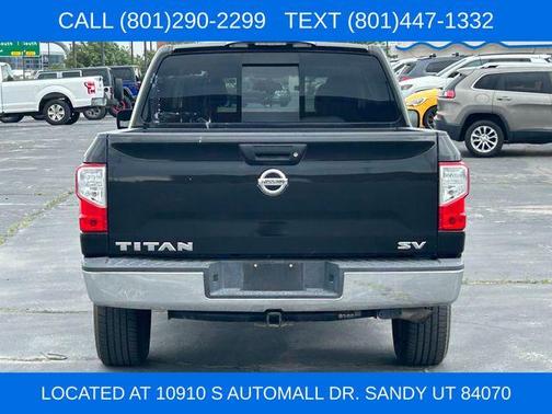 Magnetic Black 2017 Nissan Titan SV