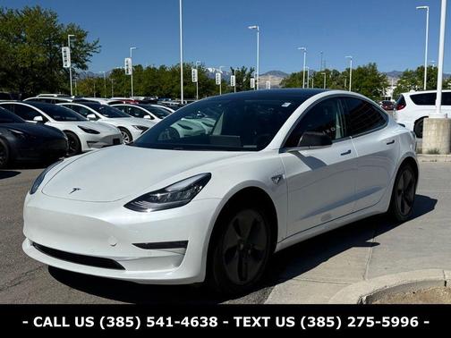 Pearl White Multi 2019 Tesla Model 3 Standard