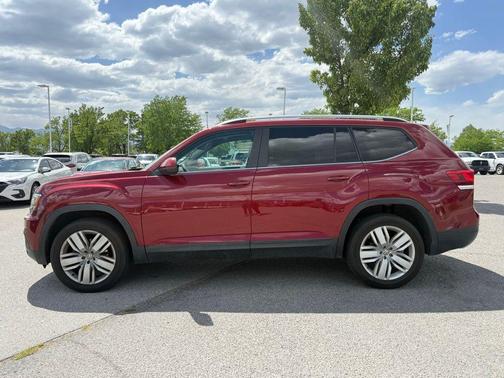 Fortana Red Metallic 2019 Volkswagen Atlas 3.6L SE w/Technology