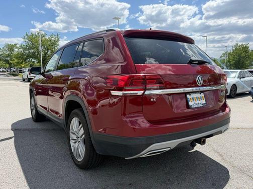 Fortana Red Metallic 2019 Volkswagen Atlas 3.6L SE w/Technology