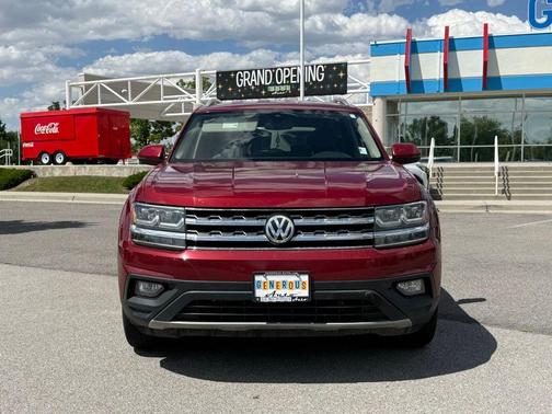 Fortana Red Metallic 2019 Volkswagen Atlas 3.6L SE w/Technology