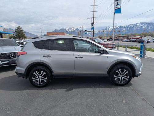 Silver 2017 Toyota RAV4 LE