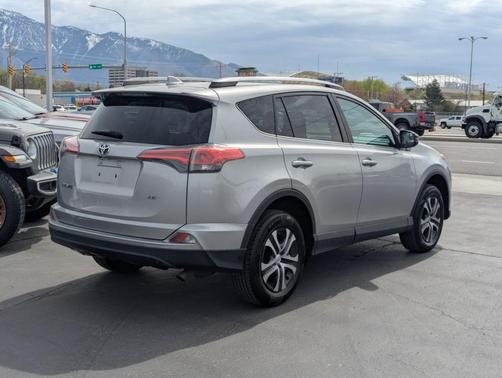 Silver 2017 Toyota RAV4 LE