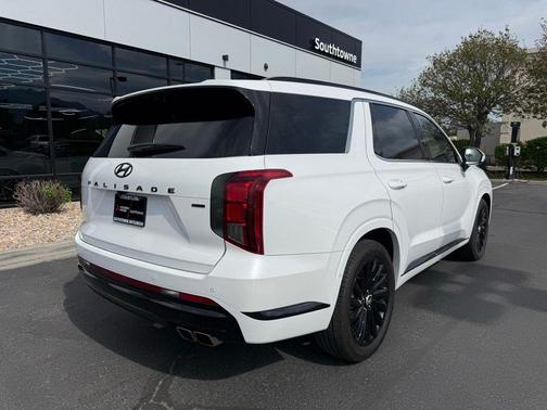 Hyper White 2025 Hyundai PALISADE Calligraphy Night Edition