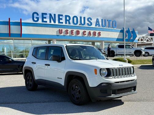Alpine White 2017 Jeep Renegade Sport