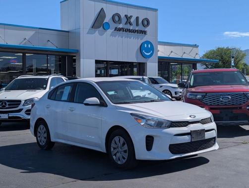 Clear White 2019 Kia Rio S