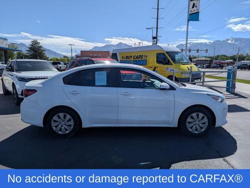 Clear White 2019 Kia Rio S