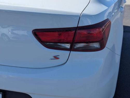 Clear White 2019 Kia Rio S