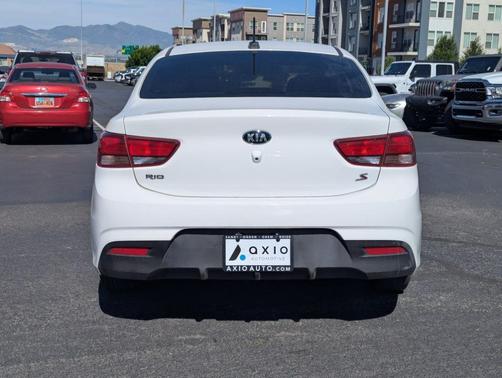 Clear White 2019 Kia Rio S