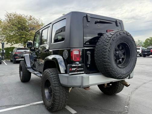Black Clearcoat 2009 Jeep Wrangler Unlimited Sahara