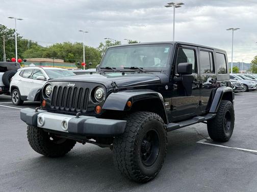 Black Clearcoat 2009 Jeep Wrangler Unlimited Sahara