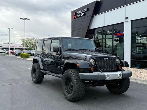 Black Clearcoat 2009 Jeep Wrangler Unlimited Sahara
