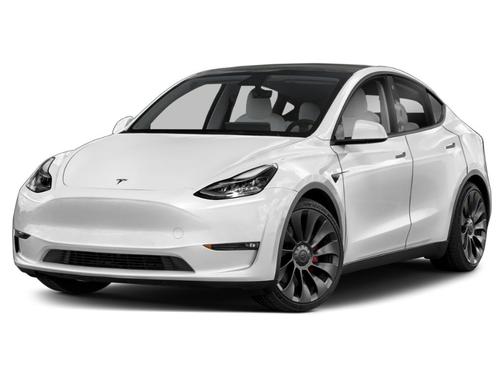 White 2021 Tesla Model Y Long Range