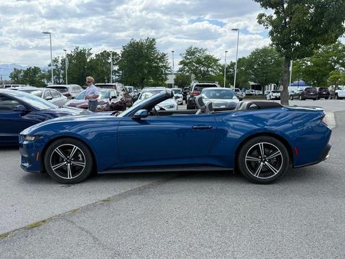 Blue Metallic 2024 Ford Mustang EcoBoost Premium