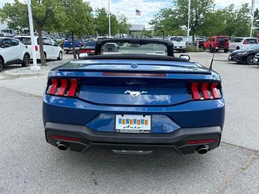 Blue Metallic 2024 Ford Mustang EcoBoost Premium