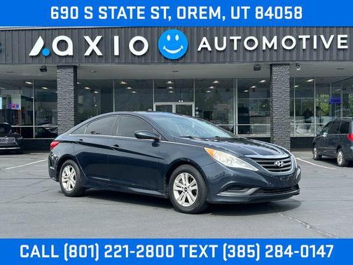 Pacific Blue Pearl 2014 Hyundai SONATA GLS