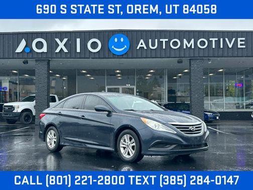 Pacific Blue Pearl 2014 Hyundai SONATA GLS