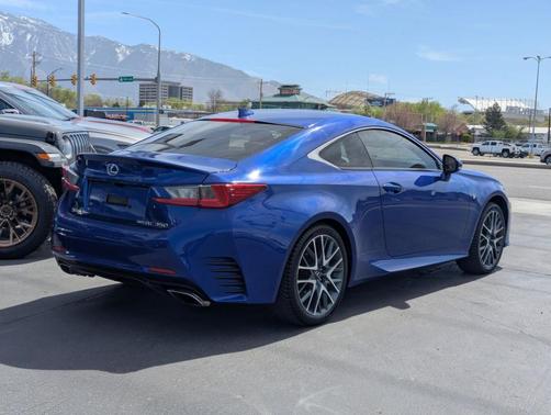 Blue 2015 Lexus RC 350 Base