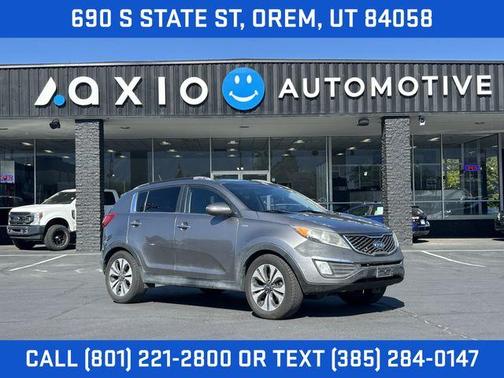 Mineral Silver 2012 Kia Sportage SX