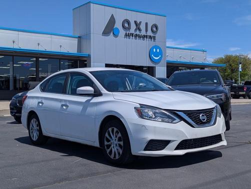 Cloud White 2017 Nissan Sentra S