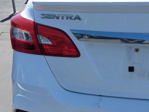 Cloud White 2017 Nissan Sentra S