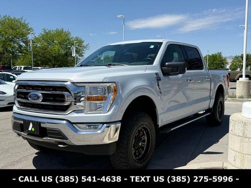 White Metallic 2021 Ford F-150 XLT