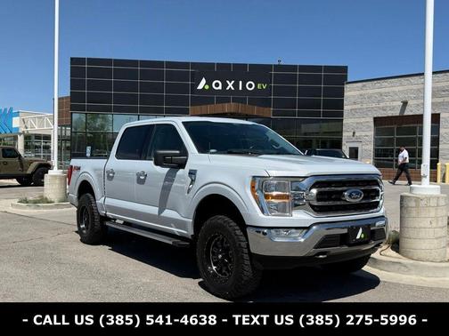 White Metallic 2021 Ford F-150 XLT