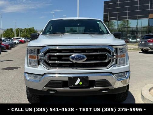 White Metallic 2021 Ford F-150 XLT