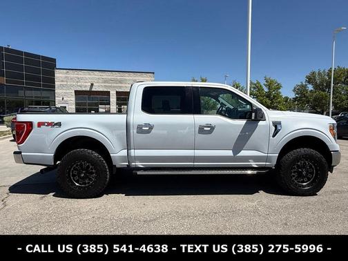 White Metallic 2021 Ford F-150 XLT