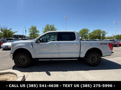 White Metallic 2021 Ford F-150 XLT