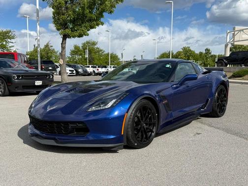 Admiral Blue Metallic 2017 Chevrolet Corvette Grand Sport
