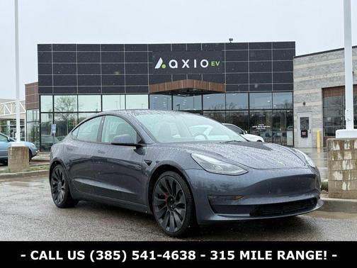 Gray 2023 Tesla Model 3 Performance