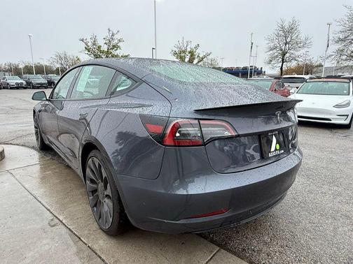 Gray 2023 Tesla Model 3 Performance
