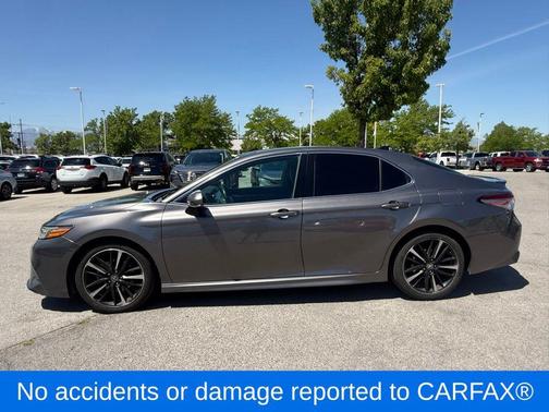 Predawn Gray Mica 2019 Toyota Camry XSE