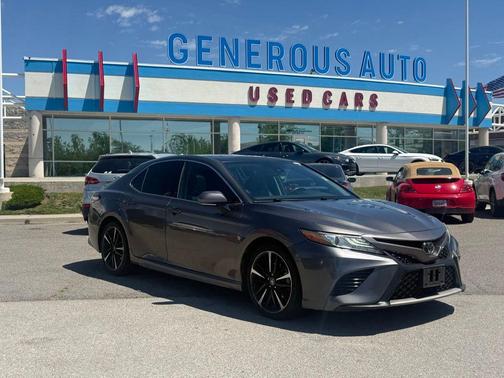 Predawn Gray Mica 2019 Toyota Camry XSE