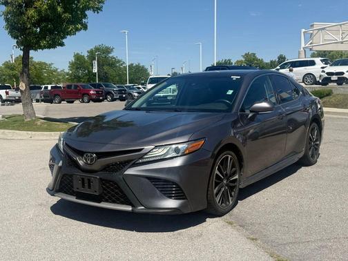 Predawn Gray Mica 2019 Toyota Camry XSE
