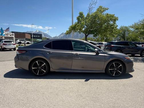 Predawn Gray Mica 2019 Toyota Camry XSE